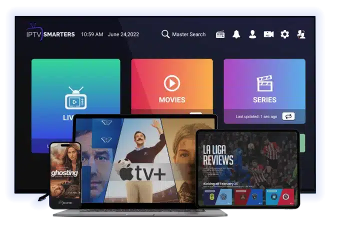 IPTV Smarters Pro Subscription: Unlimited Streaming- WolfTVs