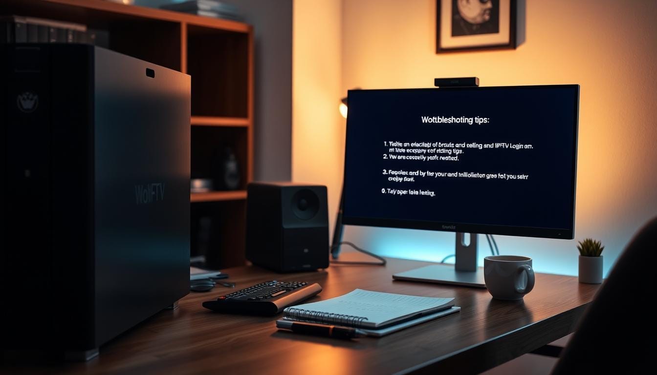 IPTV player troubleshooting